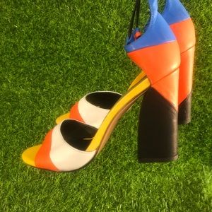 DOLCE VITA - Multi Colored Wrap Up Heel